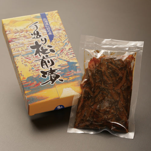 大きな数の子入りの本格的な松前漬けを本場の北海道松前より直送-上野屋
