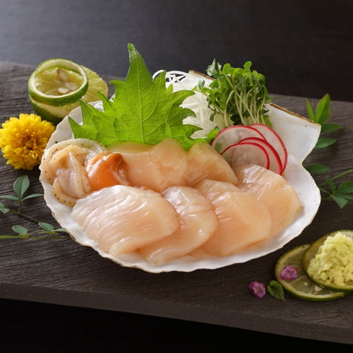 北海道産 殻付き「活」ホタテ1㎏