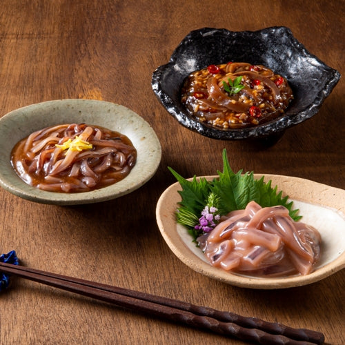 イカの塩辛３種食べ比べセット