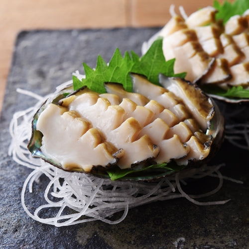 天然【活】蝦夷アワビ(北海道産)